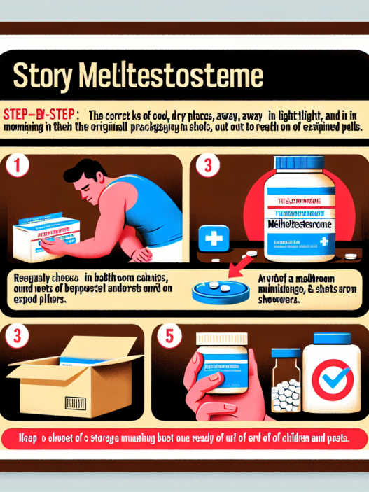 Cómo almacenar correctamente Methyltestosterone
