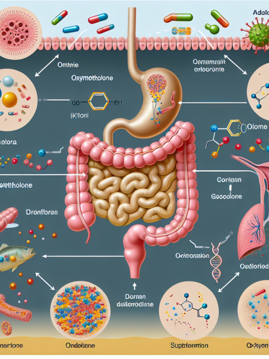 Cómo reacciona la microbiota intestinal a Oximetolona