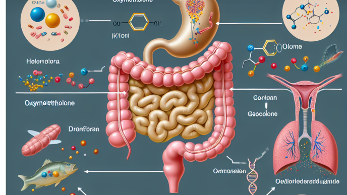 Cómo reacciona la microbiota intestinal a Oximetolona