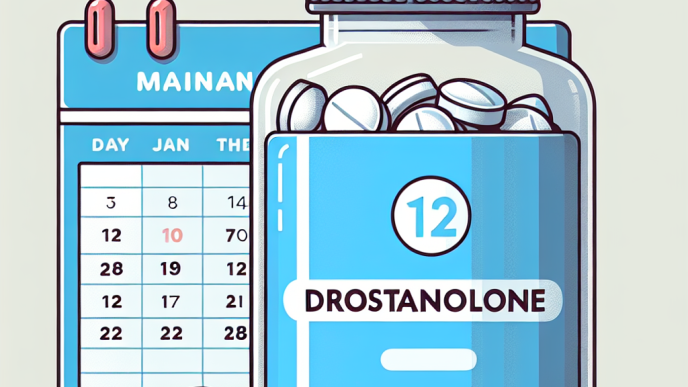 Drostanolone pastillas en fases de mantenimiento