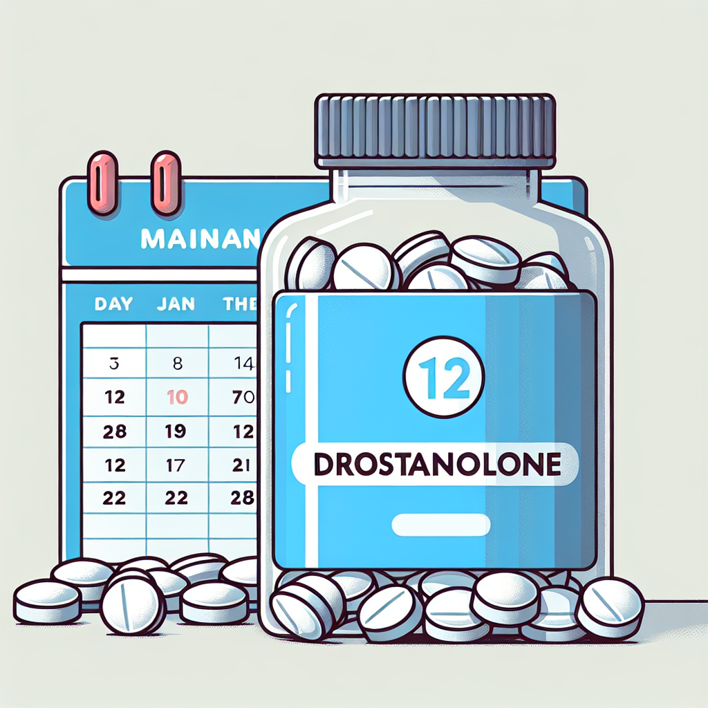 Drostanolone pastillas en fases de mantenimiento