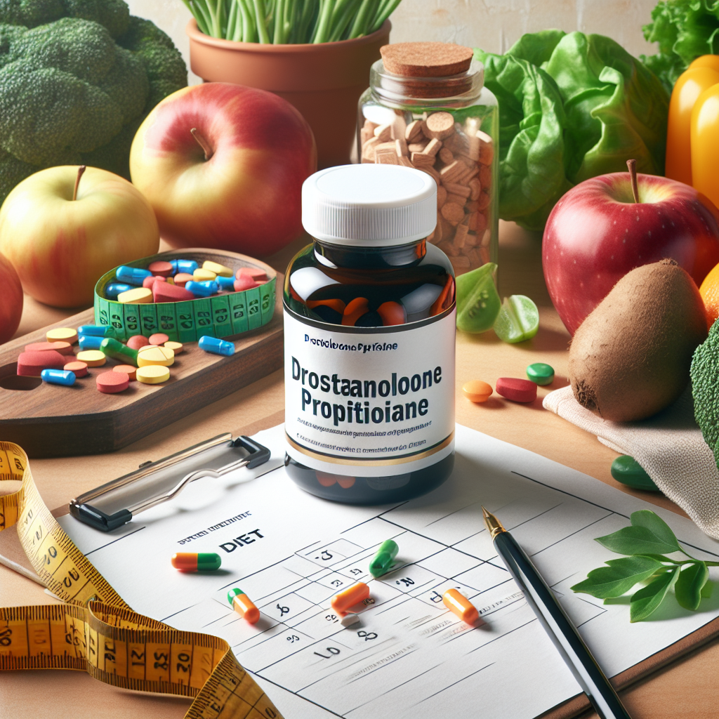 ¿Puede Propionato de drostanolona usarse durante una dieta estricta?