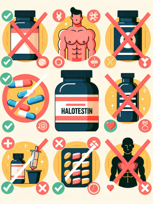Qué tipo de suplementos no combinan bien con Halotestin