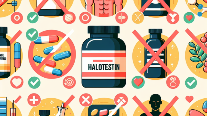Qué tipo de suplementos no combinan bien con Halotestin