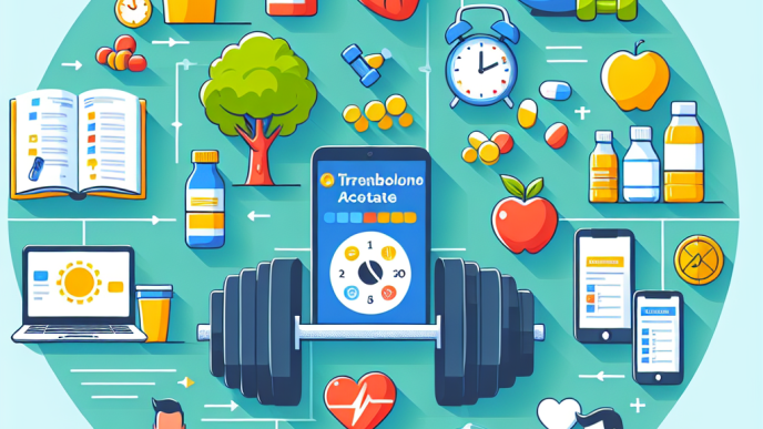 Cómo adaptar tu estilo de vida al usar Acetato de trenbolona