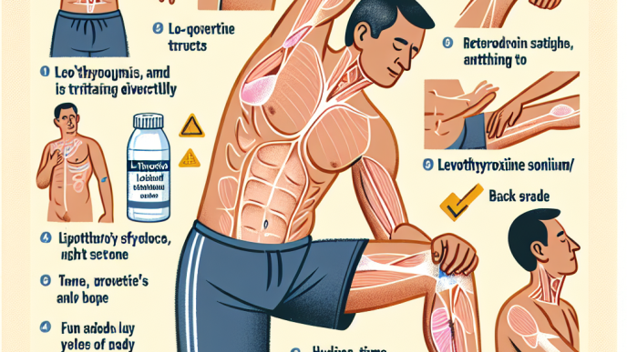 Cómo adaptar tu rutina de estiramientos con L-Thyroxine Sodium/Levothyroxine Sodium (LT4 sodium)
