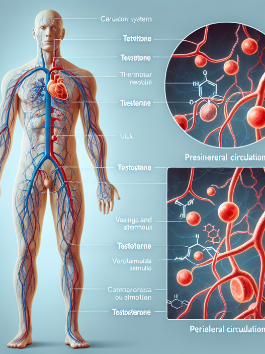 Cómo afecta Testosterona a la circulación periférica