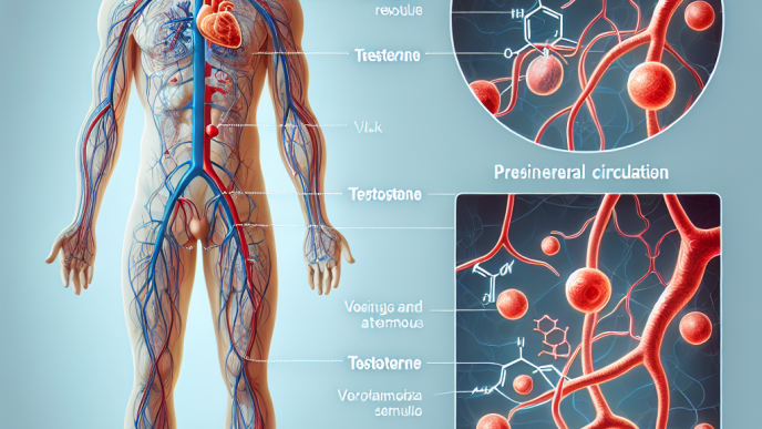 Cómo afecta Testosterona a la circulación periférica