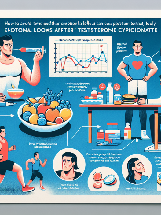 Cómo evitar el bajón emocional post-Cipionato de testosterona