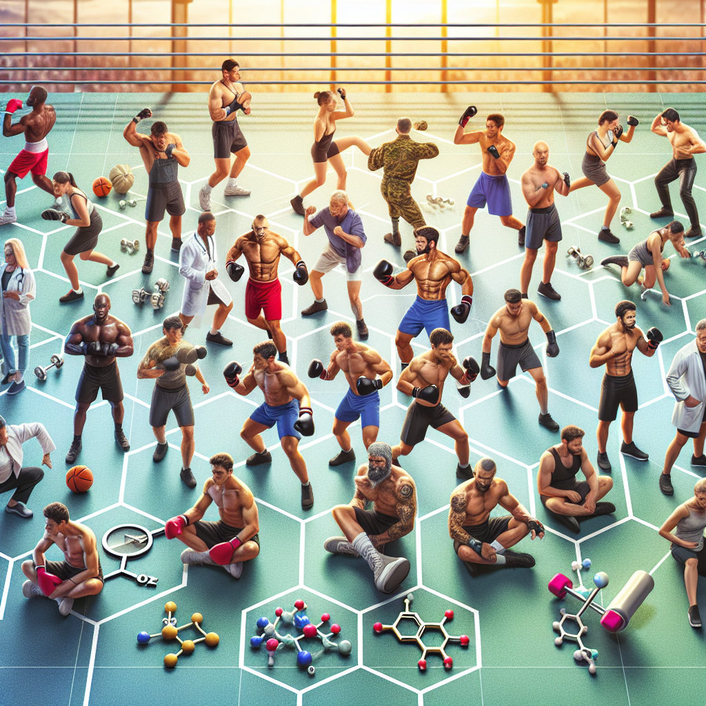 Cómo influye Testosterona en deportes de combate