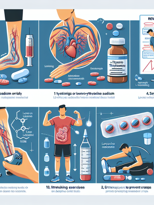 Cómo prevenir calambres musculares con L-Thyroxine Sodium/Levothyroxine Sodium (LT4 sodium)