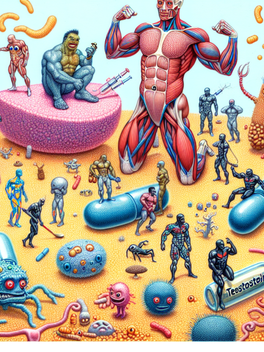 Cómo reacciona la microbiota intestinal a Enantato de testosterona
