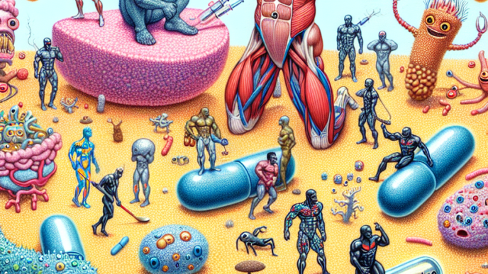 Cómo reacciona la microbiota intestinal a Enantato de testosterona