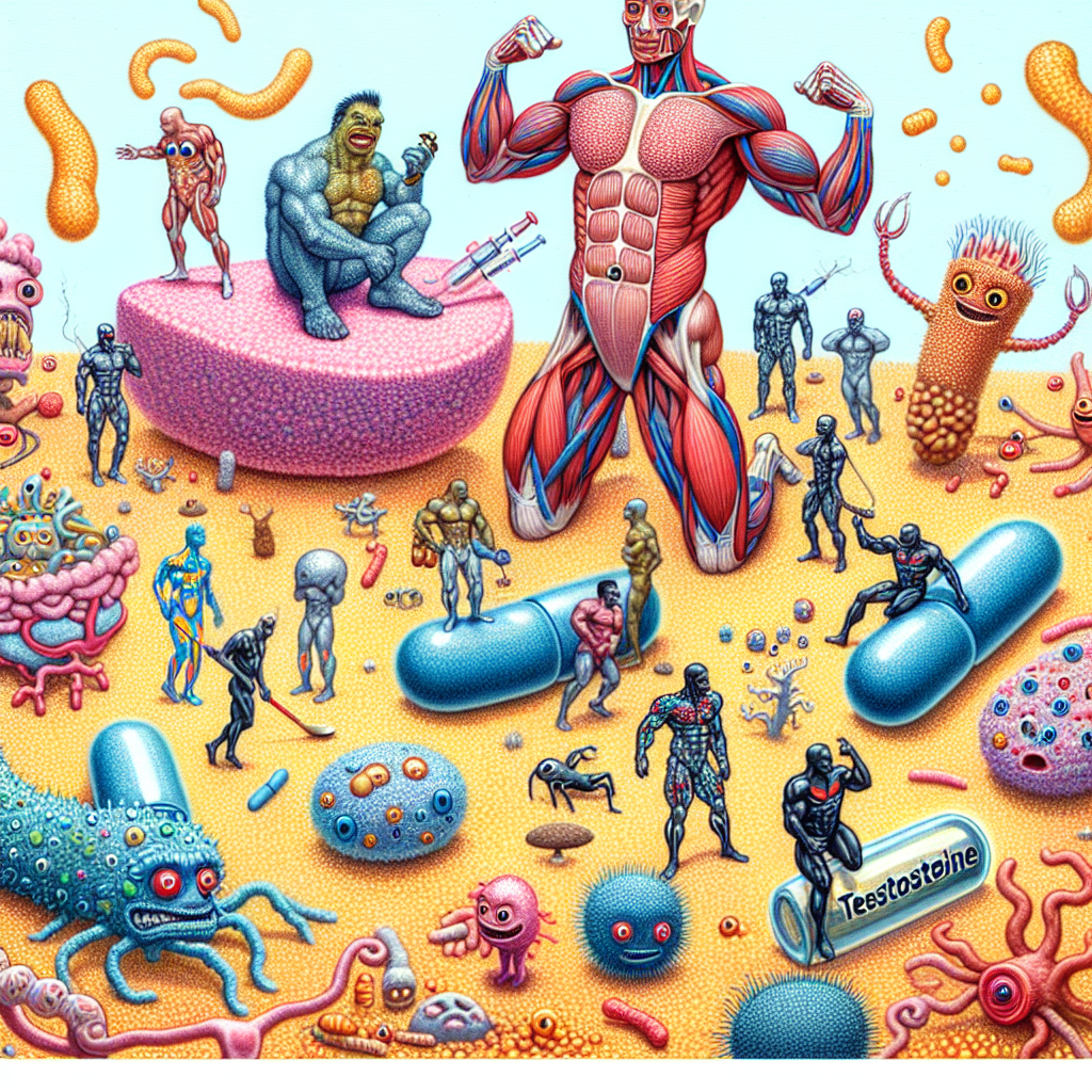 Cómo reacciona la microbiota intestinal a Enantato de testosterona