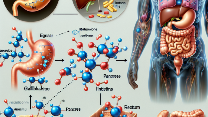 Cómo responde el sistema digestivo a Enantato de metenolona