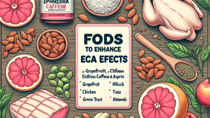 ¿Qué alimentos potenciarán los efectos de ECA?