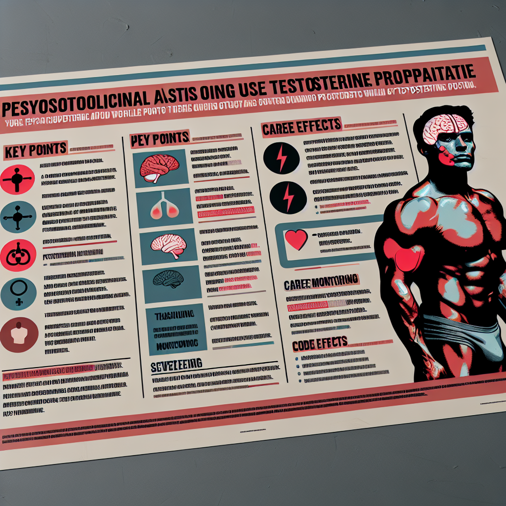Qué aspectos psicológicos cuidar durante el uso de Propionato de testosterona