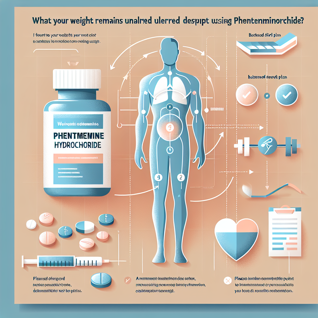 Qué hacer si tu peso no cambia con Phentermine Hydrochlorid