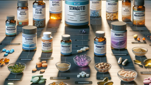 Qué suplementos naturales equilibran el uso de Semaglutid