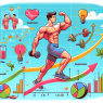 Retatrutide y ritmo de crecimiento muscular en principiantes