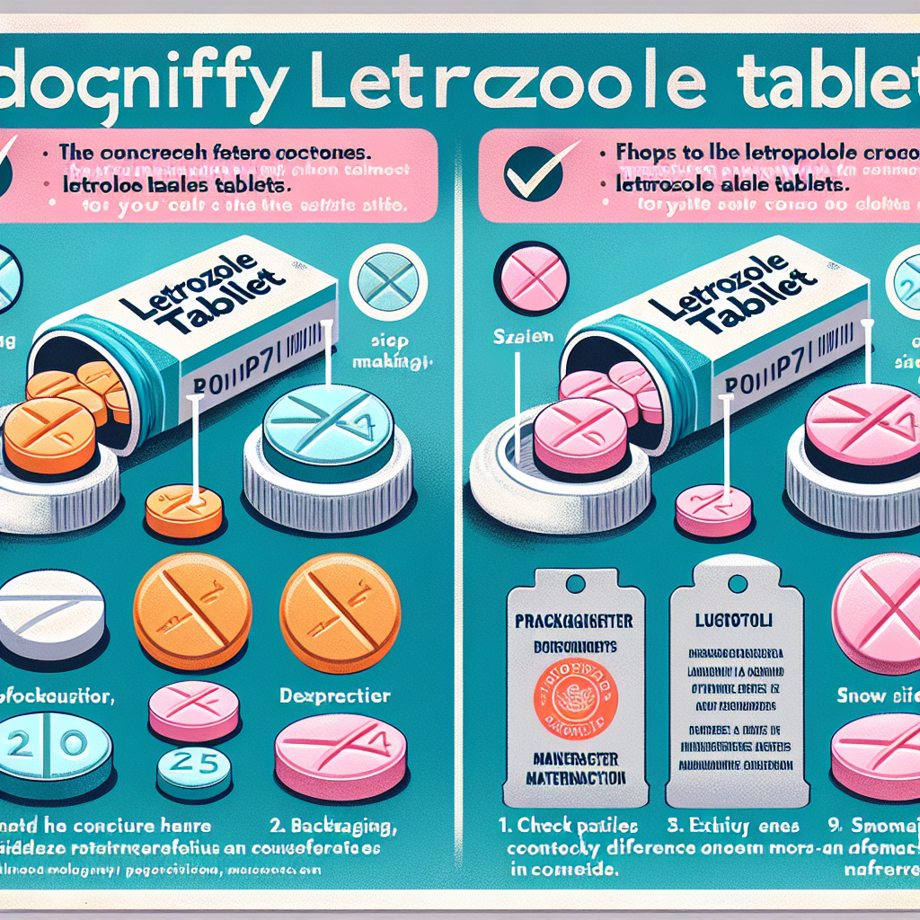 Cómo detectar falsificaciones de Letrozol