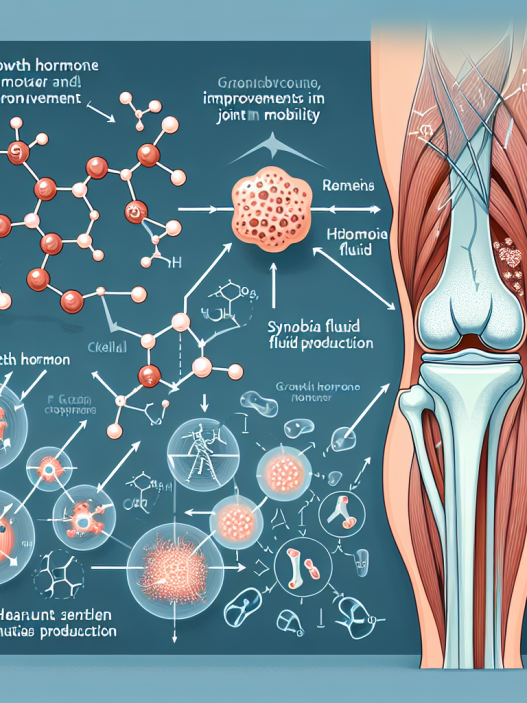 Hormona del crecimiento y mejoras en movilidad articular
