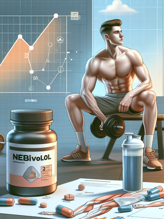 Nebivolol y ritmo de crecimiento muscular en principiantes