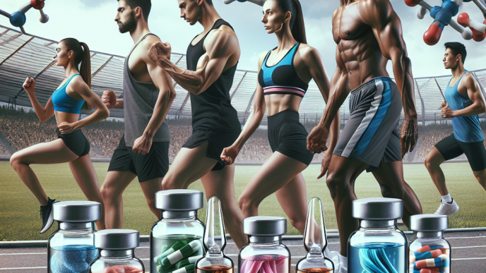 Preparados de péptidos y uso en deportes de resistencia