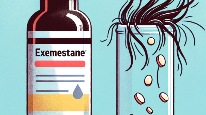 ¿Puede Exemestane causar caída del cabello?