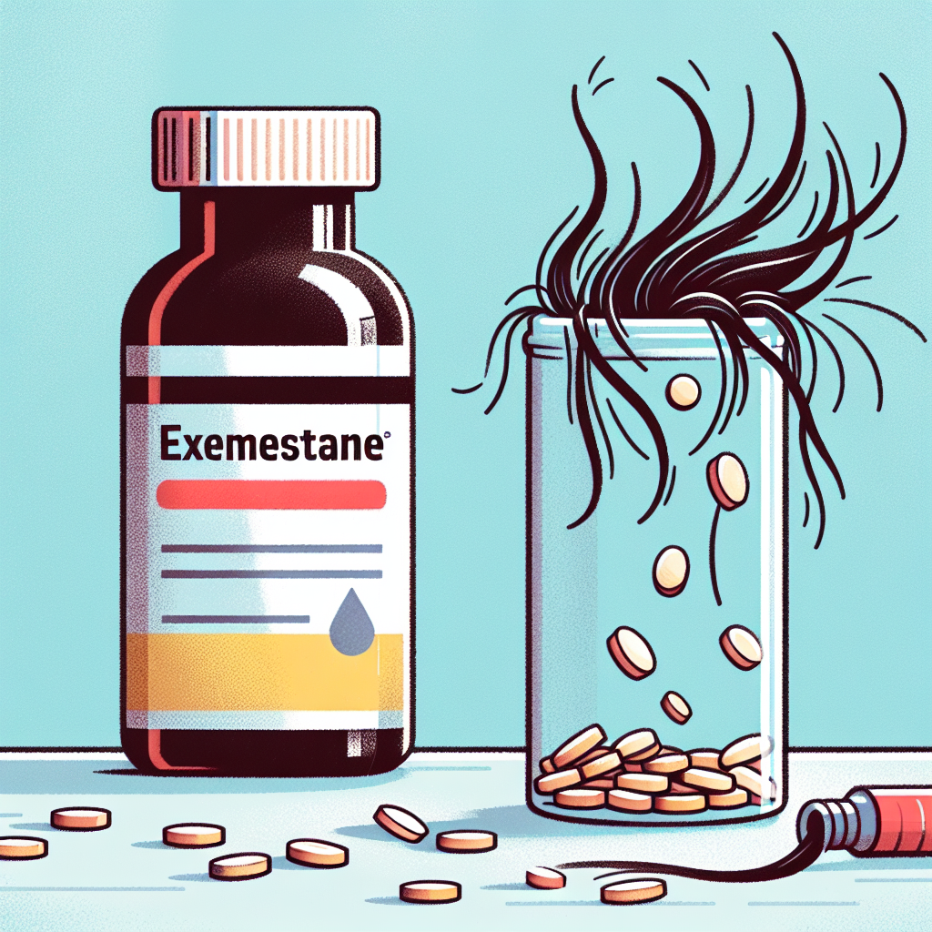 ¿Puede Exemestane causar caída del cabello?