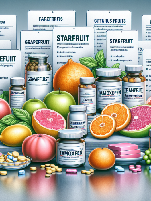 Qué alimentos pueden interferir con la absorción de Tamoxifeno