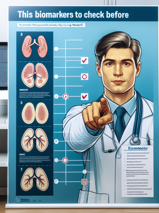 Qué biomarcadores revisar antes de usar Tadalafil
