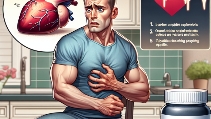 Qué hacer si Preparados de péptidos provoca palpitaciones