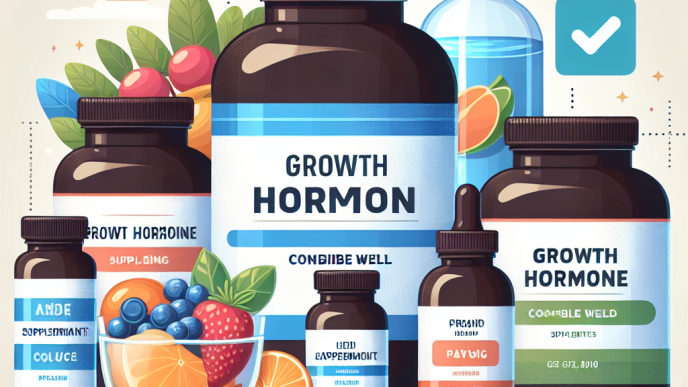 ¿Qué suplementos combinan bien con Hormona del crecimiento?