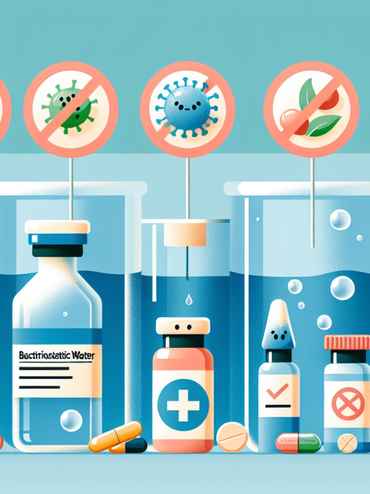 Qué suplementos no deben coincidir con Agua bacteriostática para inyección