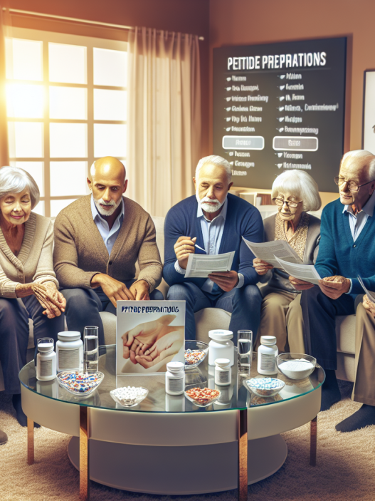 ¿Se puede usar Preparados de péptidos en la tercera edad?