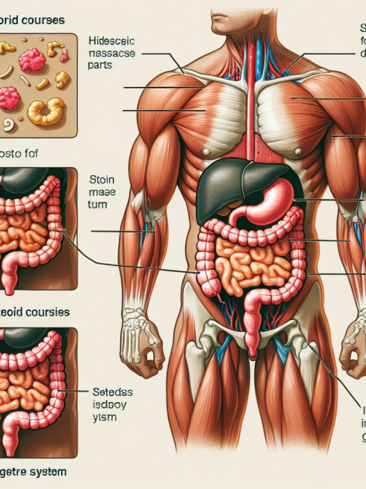 Cómo afecta Cursos de esteroides para aumentar la masa muscular al sistema digestivo