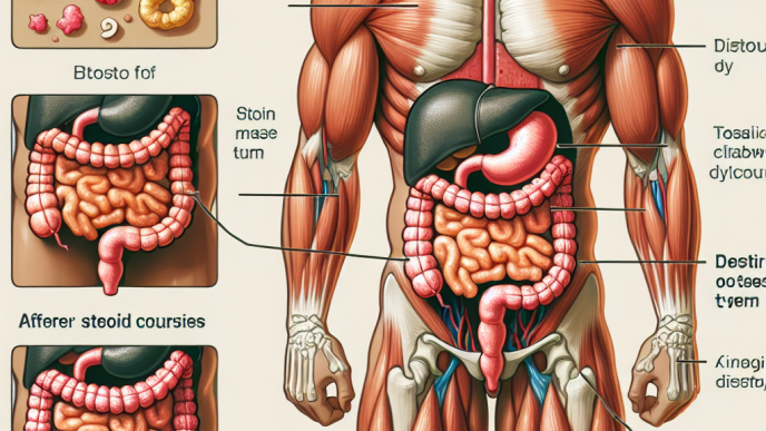 Cómo afecta Cursos de esteroides para aumentar la masa muscular al sistema digestivo