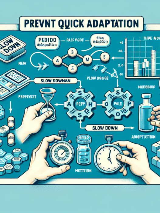 Cómo evitar la adaptación rápida al uso de Cursos de péptidos