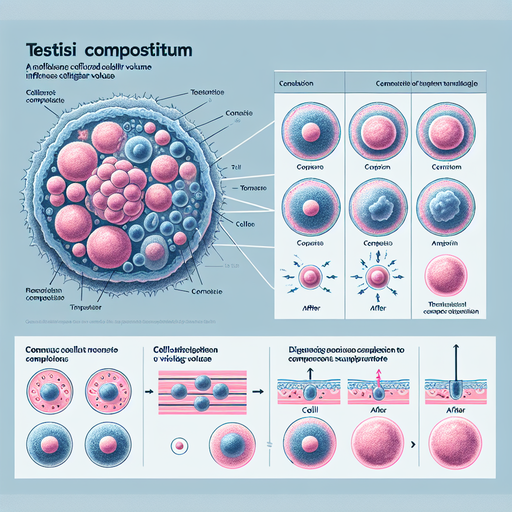Cómo influye Testis Compositum en el volumen celular