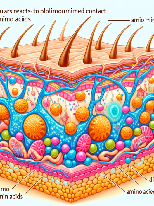 Cómo reacciona la piel al contacto prolongado con Aminoácidos