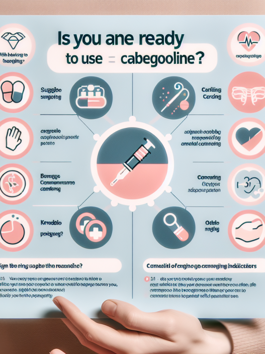 Cómo saber si estás listo para usar Cabergolina