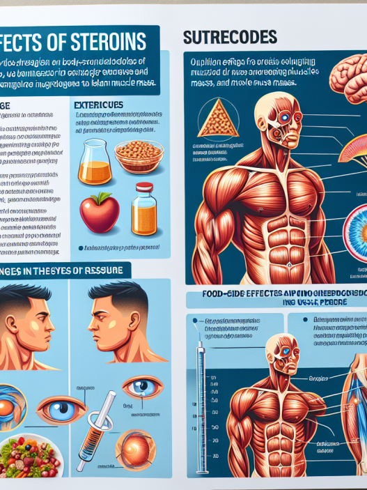 Cursos de esteroides para secado y modelado corporal (aumento de masa magra) y cambios en la presión ocular