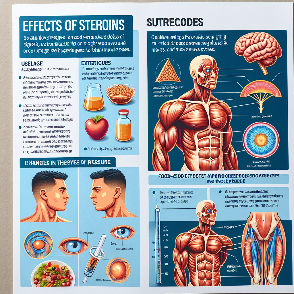 Cursos de esteroides para secado y modelado corporal (aumento de masa magra) y cambios en la presión ocular
