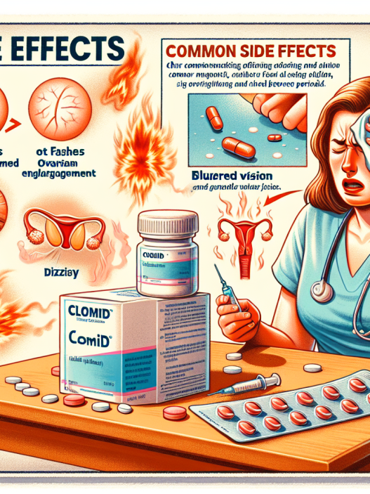 Efectos secundarios comunes del uso de Clomid