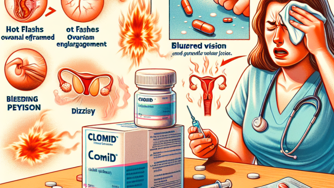 Efectos secundarios comunes del uso de Clomid