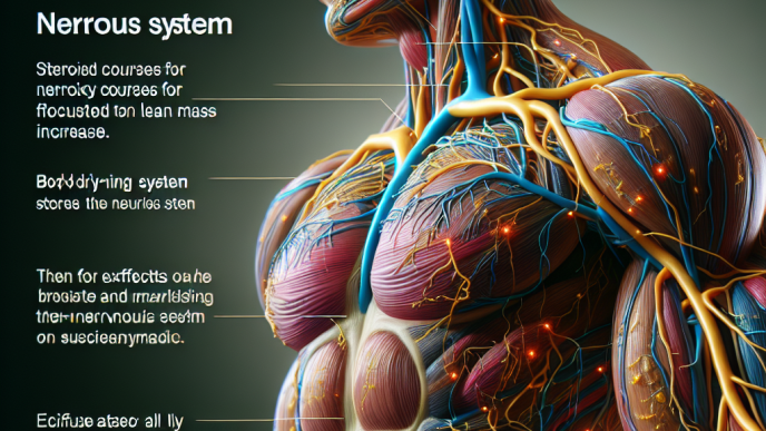 Efectos sobre el sistema nervioso al usar Cursos de esteroides para secado y modelado corporal (aumento de masa magra)