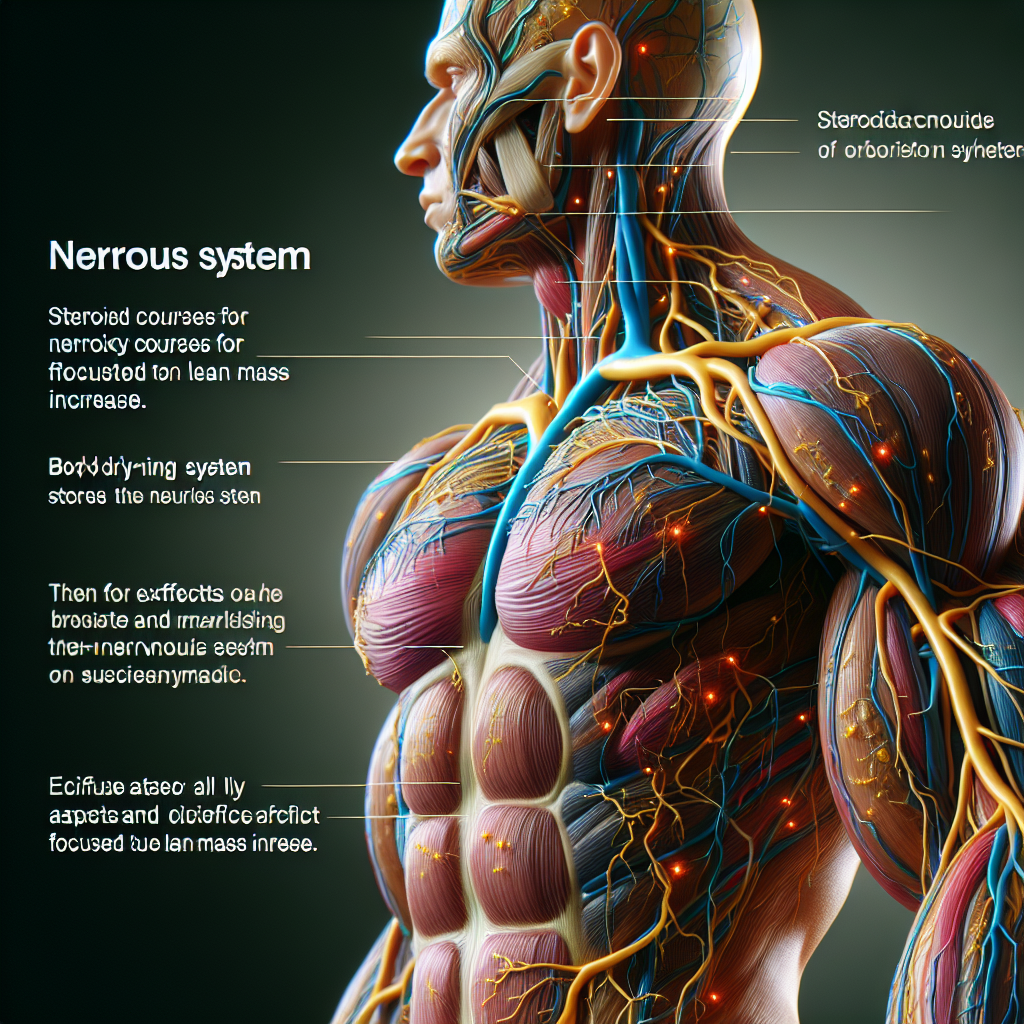 Efectos sobre el sistema nervioso al usar Cursos de esteroides para secado y modelado corporal (aumento de masa magra)