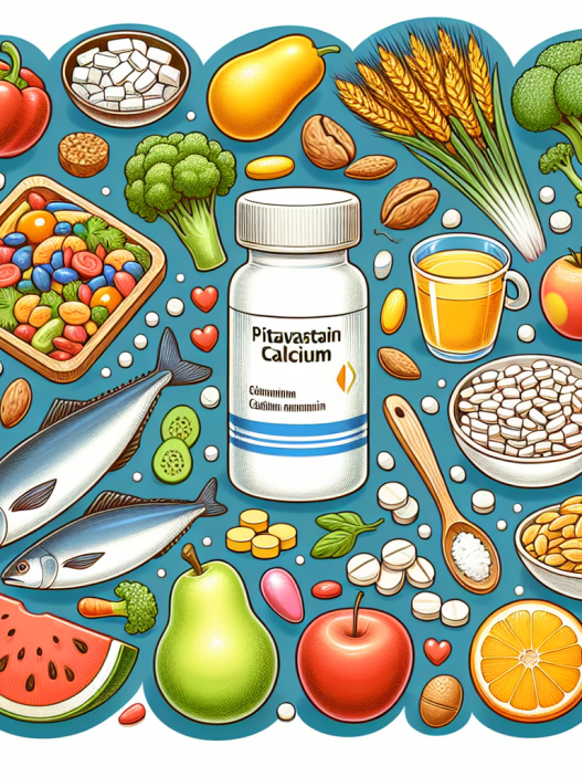 ¿Qué alimentos potenciarán los efectos de Pitavastatina cálcica?