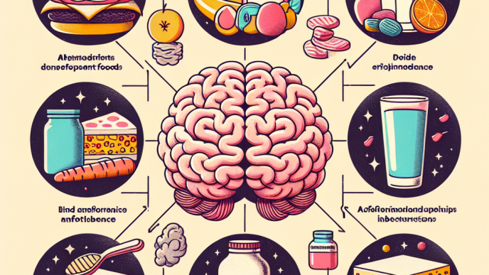 Qué alimentos pueden interferir con la absorción de Apoyo al cerebro y la memoria